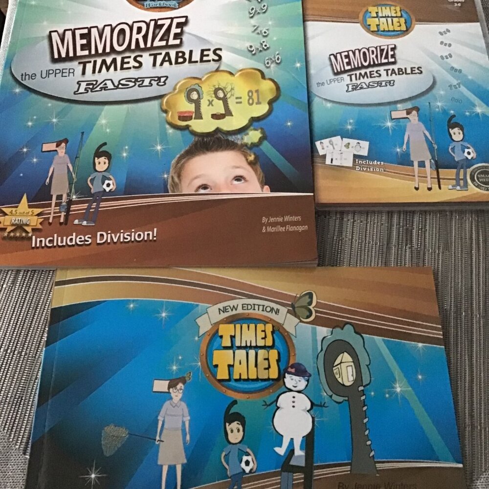 Times Tales Set--Clean Workbook and Storybook--Like New-Homeschooling - Picture 1 of 1